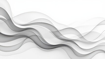 Abstract Flowing Waves Texture Overlay Background