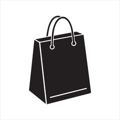 Shopping Bag Icon Vector Illustration