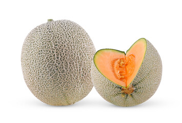 Melon isolated on transparent png