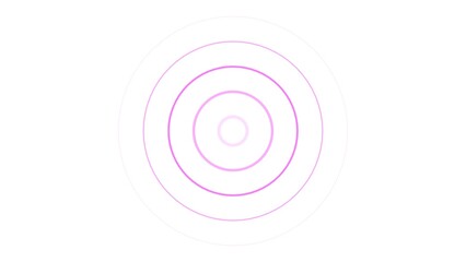 Futuristic neon loading animation. glowing circle illustration on dark background.
