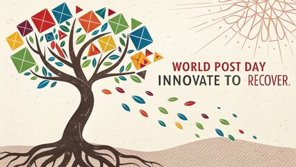 World post day tree of innovation and recovery