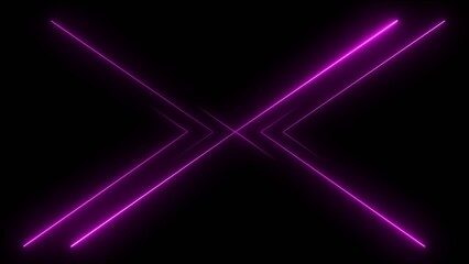 Neon lights blinking lines moving illustrations.