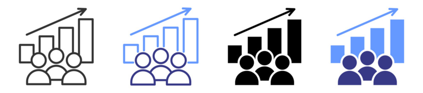 demand icon set multiple style