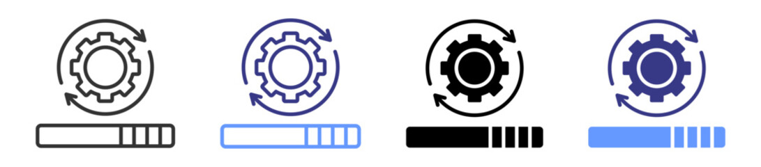 updates icon set multiple style