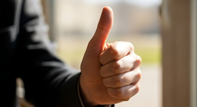 Excellent Job Thumbs Up.