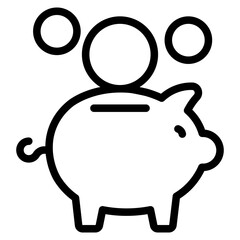 piggy bank icon