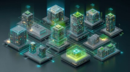 Maximizing network efficiency optimizing data flow with layered protocols in server rooms