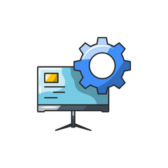 Settings Display Icon, Screen Config Outline for UI