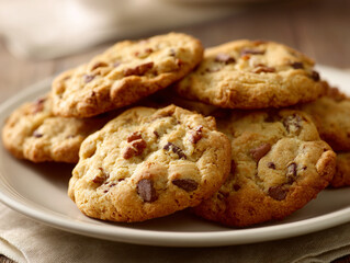 Delicious Cookies Ready for Sweet Dessert
