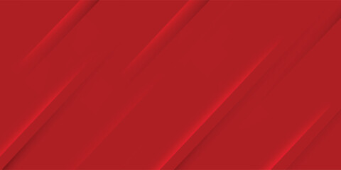 Obraz premium Abstract red banner background. Vector abstract graphic design banner pattern presentation background web template.