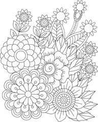 Abstract geometric design with vibrant color palette