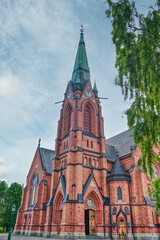 Fototapeta premium Umea is the capital of the province of Vasterbotten, Sweden.