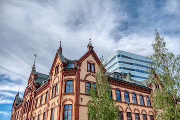 Obraz premium Umea is the capital of the province of Vasterbotten, Sweden.