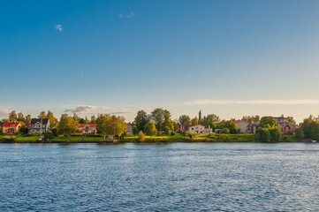 Obraz premium Umea is the capital of the province of Vasterbotten, Sweden.