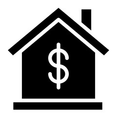 house with dollar coin, property value, home sale