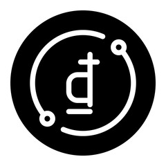 money coin icon, token coin icon