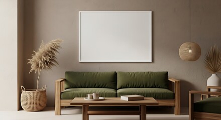 Modern Minimalist Living Room Design.