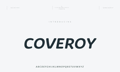 Modern minimal abstract alphabet fonts. Typography technology, electronic, movie, digital, music, future, logo creative font. vector illustration