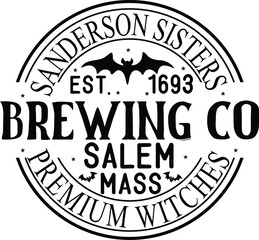 Halloween round sign, Halloween svg design Quotes cut files