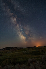 night sky with clouds