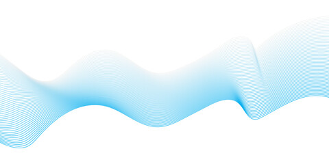 Glowing waveform frequency futuristic energy sound waves technology concept background. Abstract blue wave line vector business texture. Pattern line blend curve flow futuristic background.	