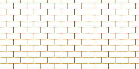 Obraz premium White brick wall background. architecture construction stone block brick wallpaper. seamless building cement concrete wall grunge background. 