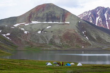 mountain lake landscape
