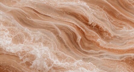 Obraz premium Ethereal Fluidity. A Study in Motion and Color, an abstract composition of waves.