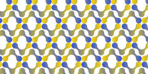 seamless pattern with circles and stripes colorful meatball texture wallpaper background.