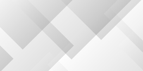 Obraz premium Abstract modern white, gray triangle cube technology concept geometric line. vector background lines geomatics retro pattern of triangle shapes. White web banner template texture design.