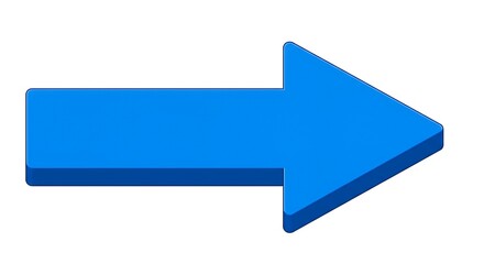 Blue Arrow Direction.