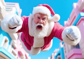 Obraz premium santa claus with gifts