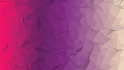 Abstract Purple Polygon Geometric Background