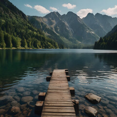 Fototapeta premium LANDSCAPE FOR TREES