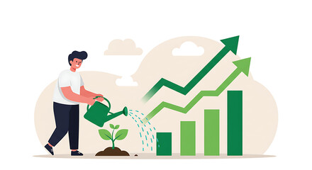 Nurturing Business Growth Investment in Future Success and Sustainable Financial Development