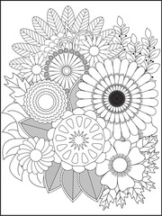 Abstract geometric shapes in vibrant colors