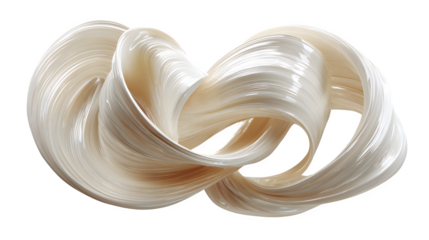 heart shaped fluorescent bulb isolated on transparent background