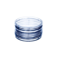 Stack of Sterile Petri Dishes in Laboratory Setting
