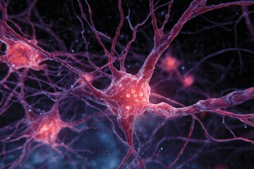 Substance P's involvement in neuroinflammation.