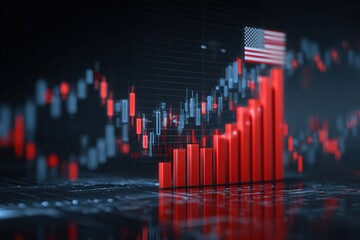 Stock market data visualization