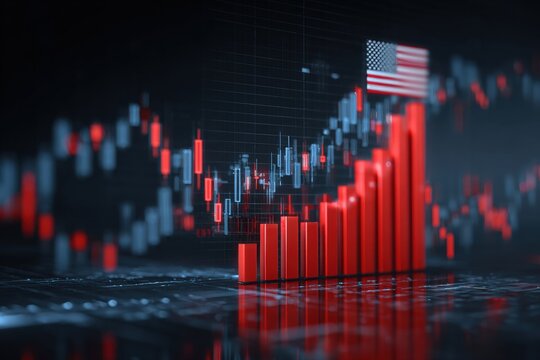Stock market data visualization