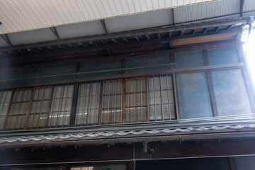 日本の岡山県倉敷市のとても美しい日曜日の風景