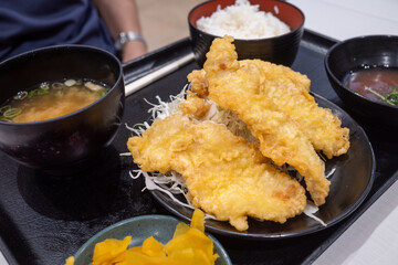 日本の岡山県倉敷市で食べたとても美味しい鶏料理
