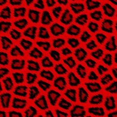 Fashionable Leopard Seamless Pattern. Stylized Spotted Leopard Skin Background for Fashion, Print, Wallpaper, Fabric.