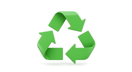 Recycling Symbol - Environmental Sustainability Concept.