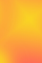 Light Yellow And Orange Gradient Background. Colorful Smooth Banner Template. Mesh Backdrop With Bright And Dark Colors.