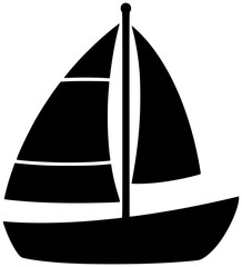sailboat illustration sea silhouette travel logo ocean icon boat outline yacht nautical ship summer sail water marine nature blue shape with vector graphic background
