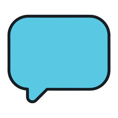 Simple Chat Bubble Icon