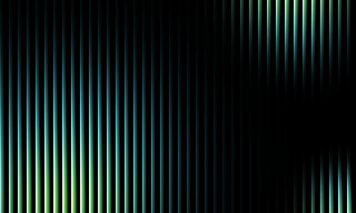 Abstract vertical light streaks in cool blue and green hues create a dynamic and modern background...