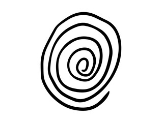 hand drawn Vibrant flower bloom in summer isolated on transparent background